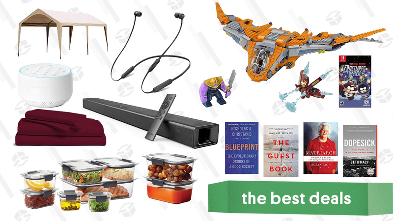 Illustration for article titled Sunday's Best Deals: Nest Security System, BeatsX Headphones, Egyptian Cotton Sheets, and More